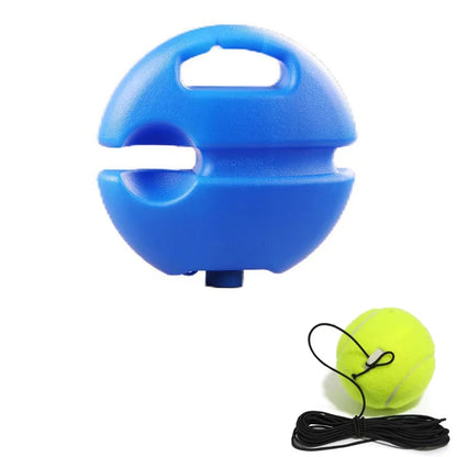 Base De Ayuda Para Entrenamiento De Tenis De Alta Resistencia Con Cuerda Elástica, Práctica De Pelota, Entrenador De Tenis De Rebote De Servicio Automático, Dispositivo De Entrenamiento De Socio