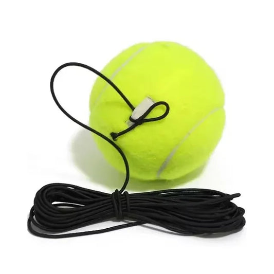 Base De Ayuda Para Entrenamiento De Tenis De Alta Resistencia Con Cuerda Elástica, Práctica De Pelota, Entrenador De Tenis De Rebote De Servicio Automático, Dispositivo De Entrenamiento De Socio