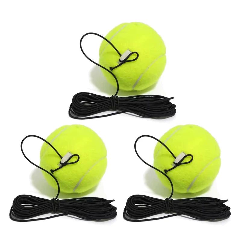Base De Ayuda Para Entrenamiento De Tenis De Alta Resistencia Con Cuerda Elástica, Práctica De Pelota, Entrenador De Tenis De Rebote De Servicio Automático, Dispositivo De Entrenamiento De Socio