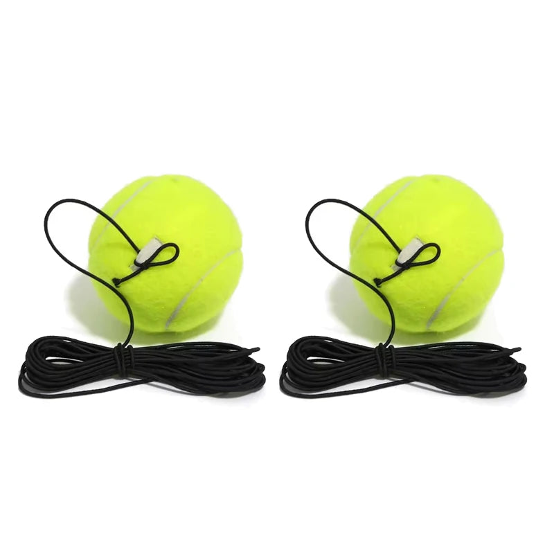 Base De Ayuda Para Entrenamiento De Tenis De Alta Resistencia Con Cuerda Elástica, Práctica De Pelota, Entrenador De Tenis De Rebote De Servicio Automático, Dispositivo De Entrenamiento De Socio